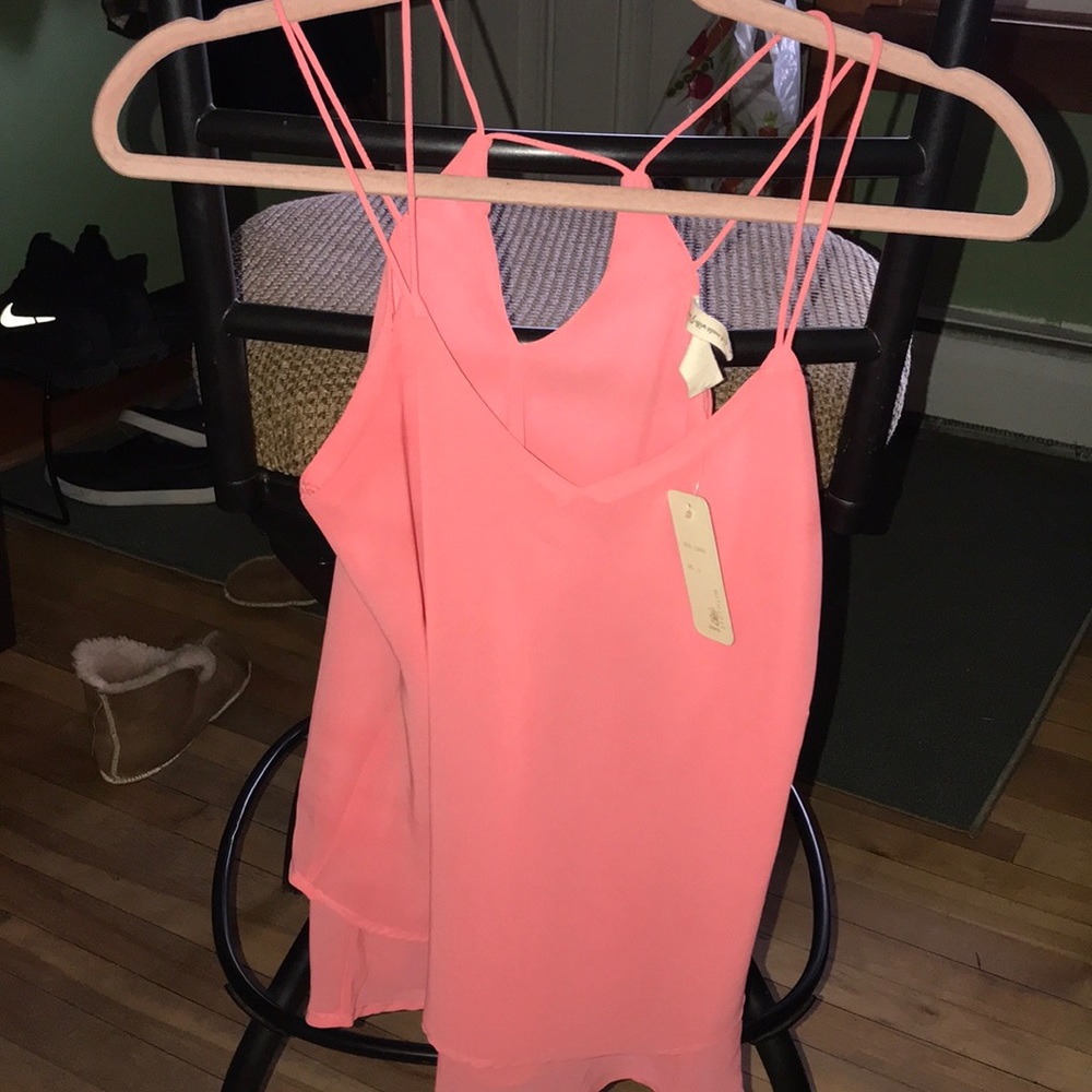Strapless tank top